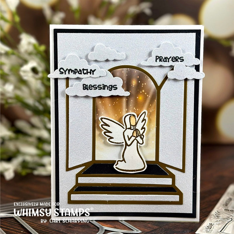Angelic Clear Stamps - Whimsy Stamps