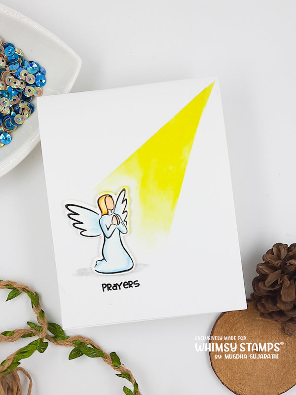 Angelic Clear Stamps - Whimsy Stamps