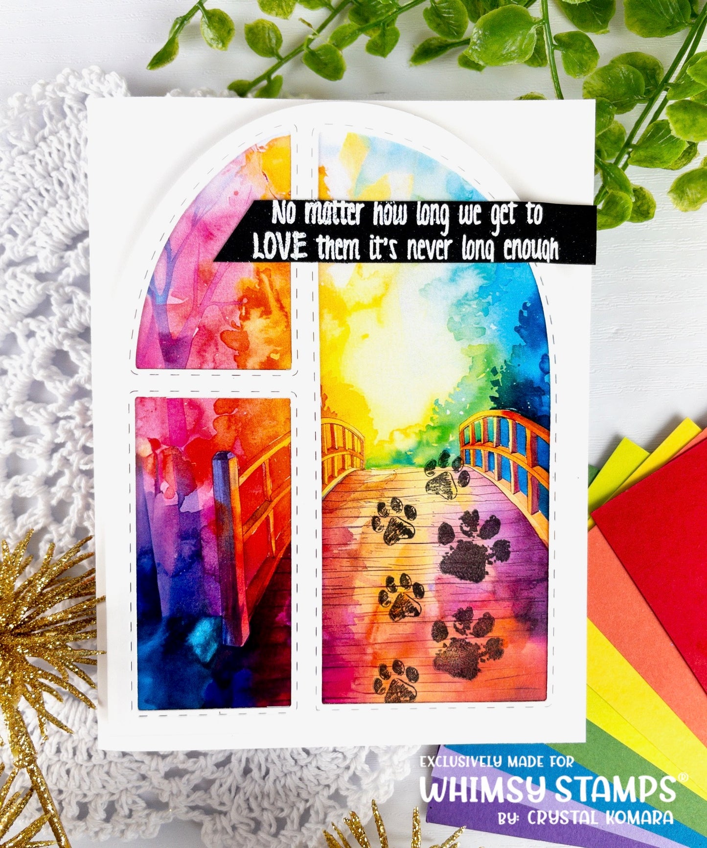 Arched Window Die - Whimsy Stamps