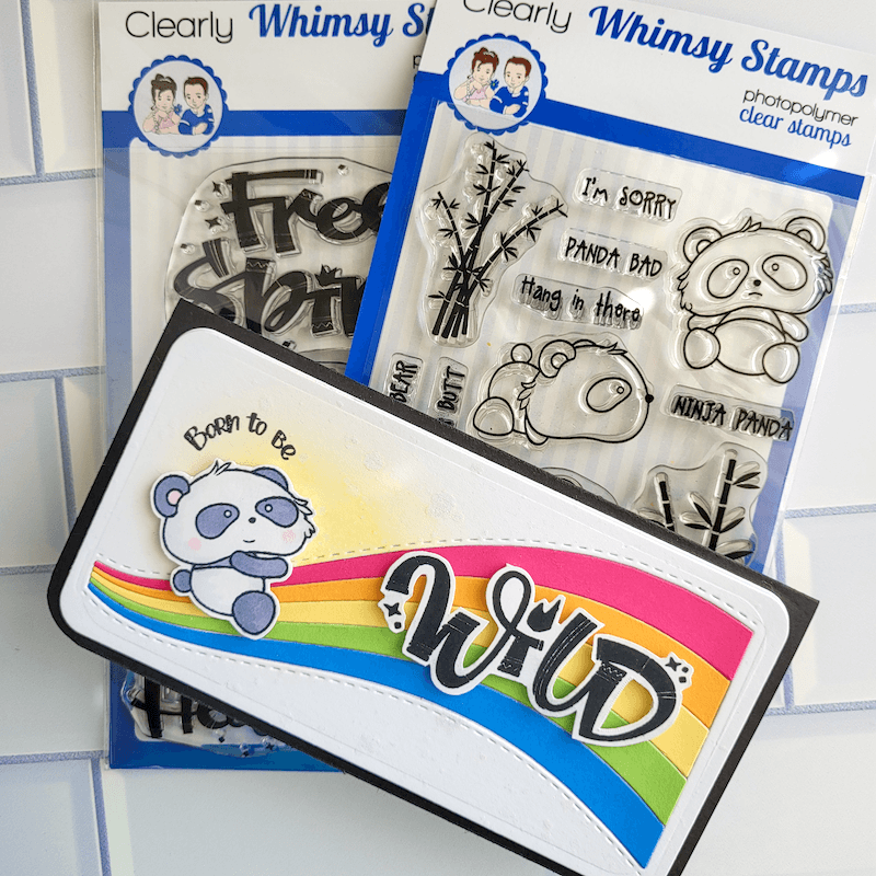 Array of Rainbows Die Set - Whimsy Stamps