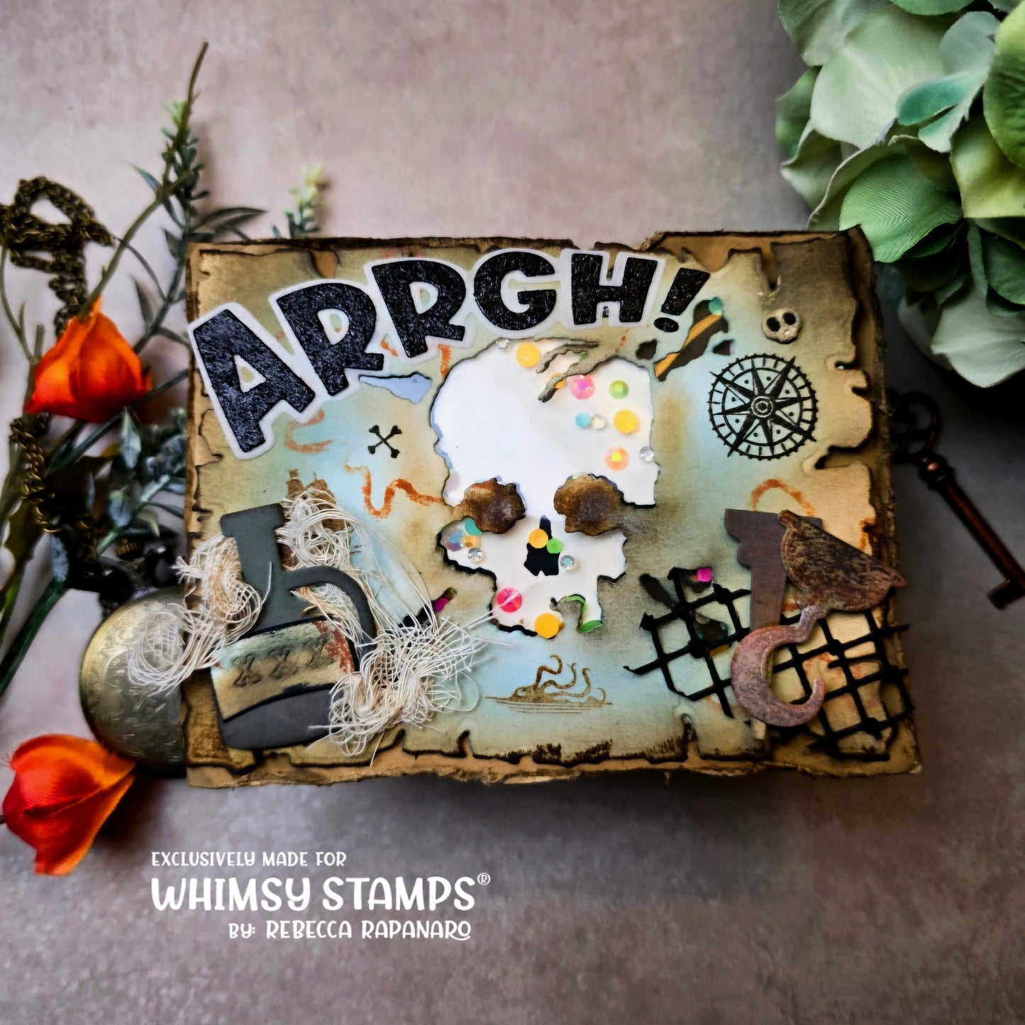 Arrgh Accessories Die Set - Whimsy Stamps