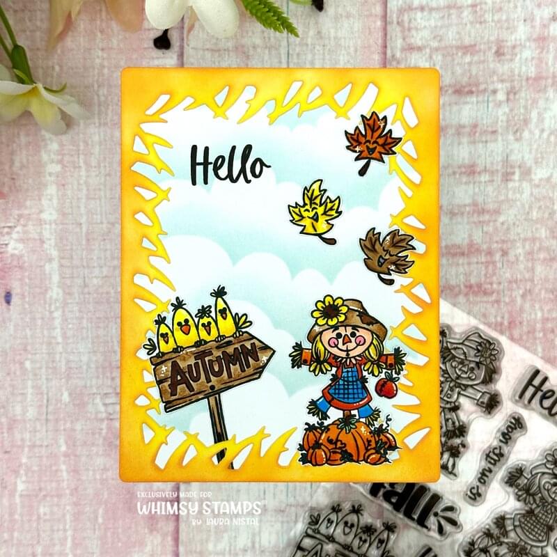 Autumn Vibes Clear Stamps - Whimsy Stamps