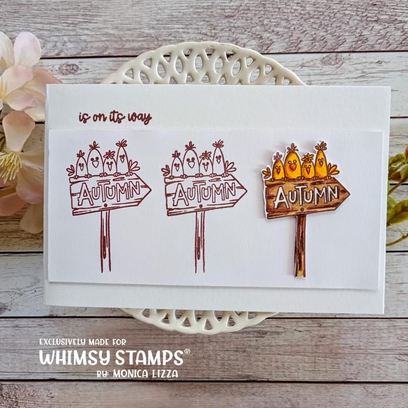 Autumn Vibes Clear Stamps - Whimsy Stamps