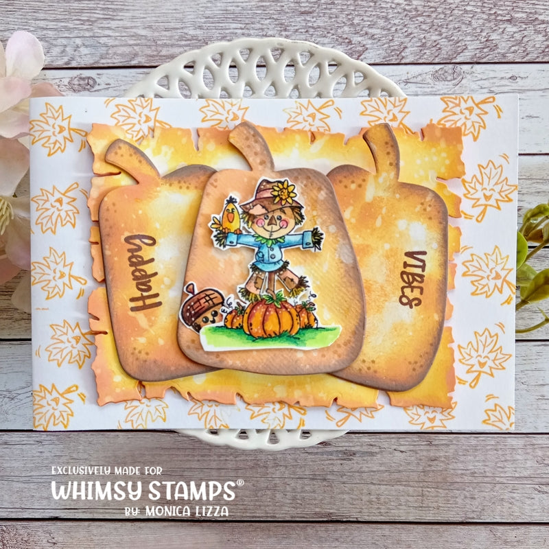 Pumpkin and Mini Jacks Die Set - Whimsy Stamps