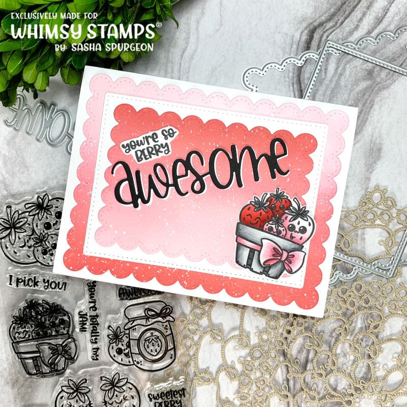 Awesome Large Word Die - Whimsy Stamps