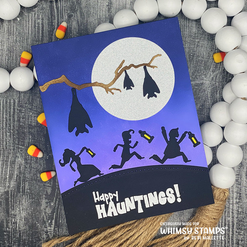Bat Branch Die Set - Whimsy Stamps
