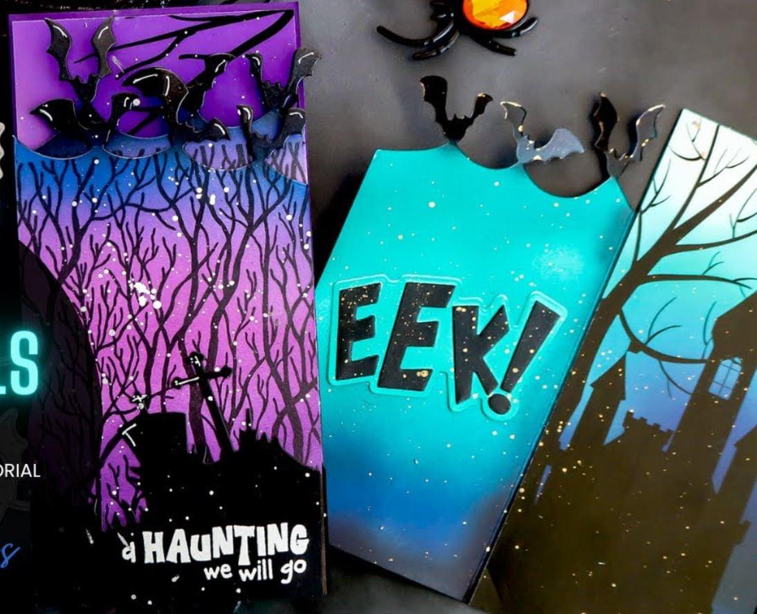 Bat Reveals Die Set - Whimsy Stamps