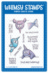**NEW Be Unique Clear Stamps - Whimsy Stamps