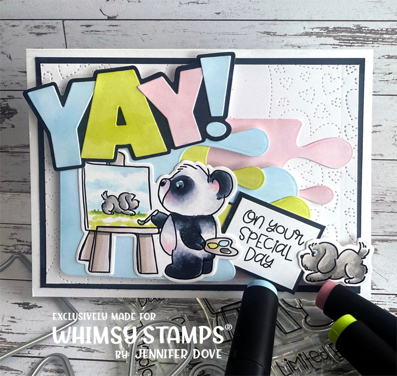 Bear Love Clear Stamps - Whimsy Stamps