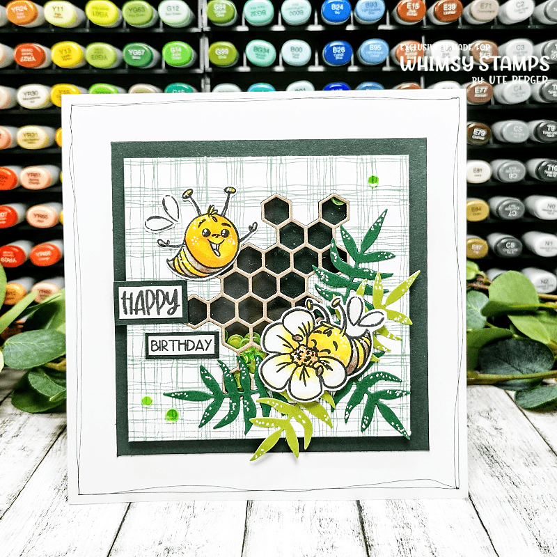 Hibiscus Flower DIe Set - Whimsy Stamps