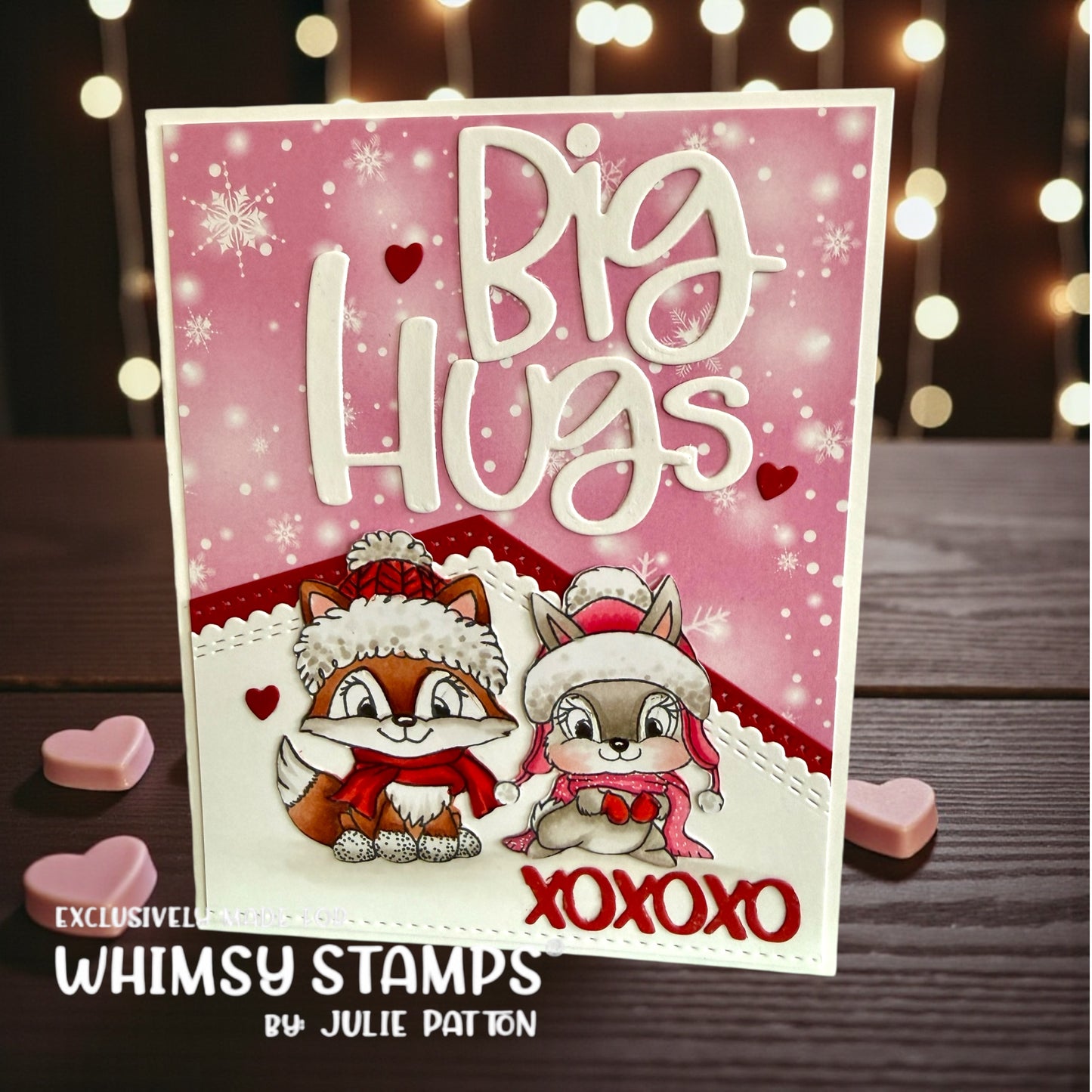 Christmas in the Woods Clear Stamps - Whimsy Stamps