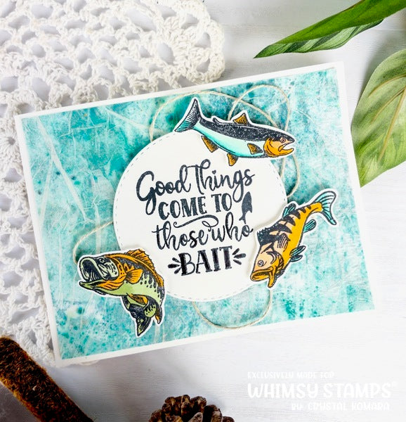 Bite Me Clear Stamps - Whimsy Stamps