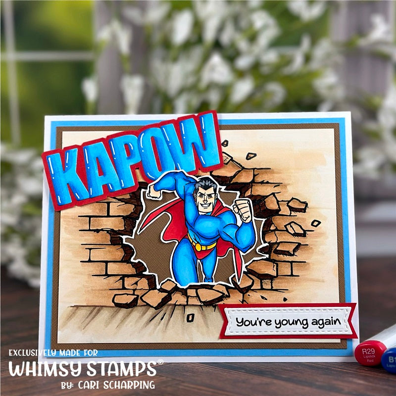 Super Young Clear Stamps - Whimsy Stamps