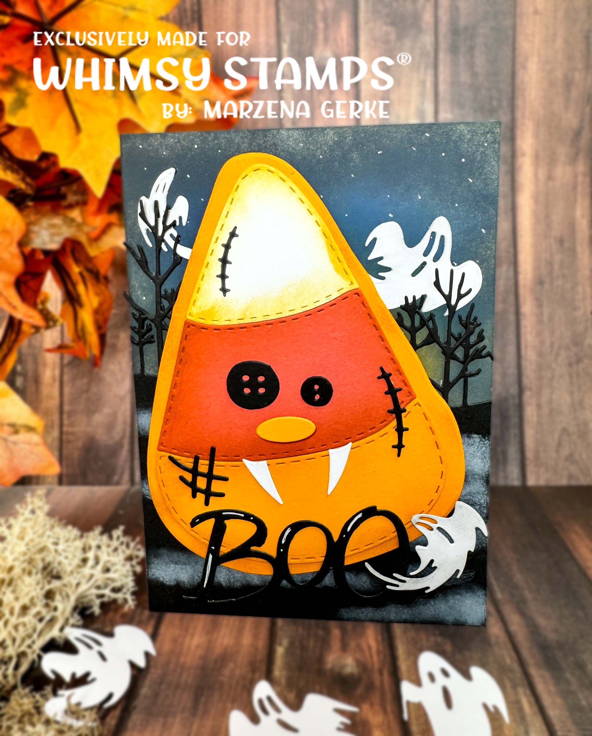 Boo Die Set - Whimsy Stamps