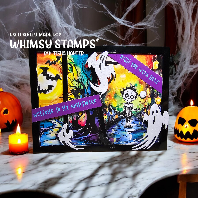Quick Card Fronts - Dreamland 1 - Whimsy Stamps