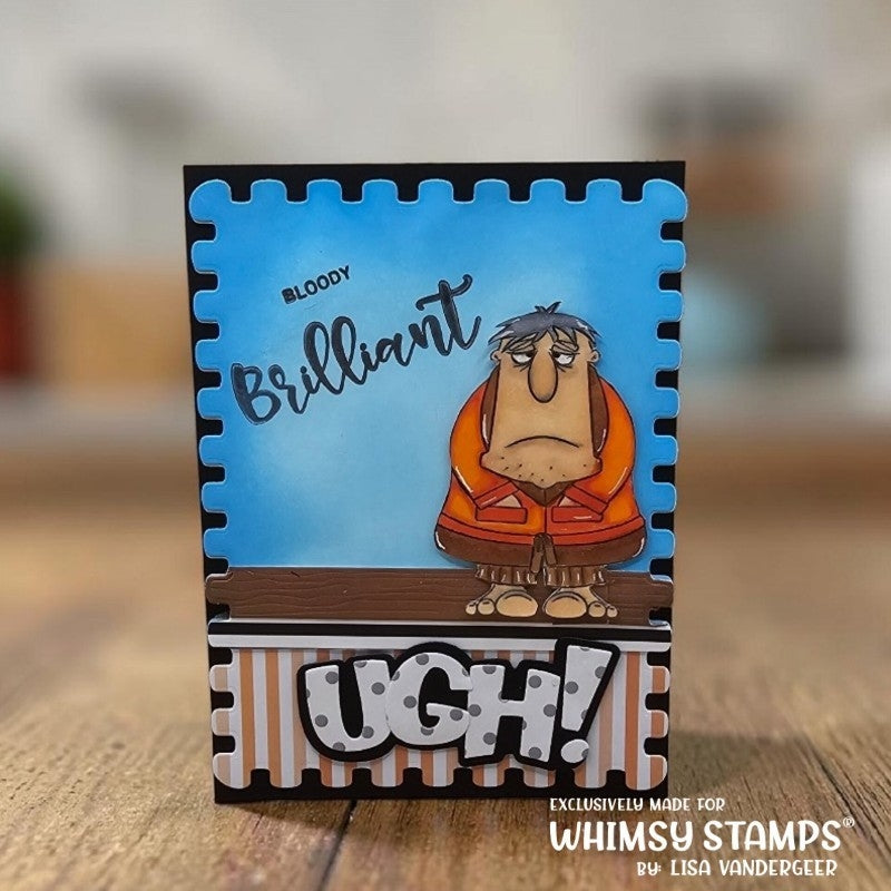 BooBoo Manflu Clear Stamps - Whimsy Stamps