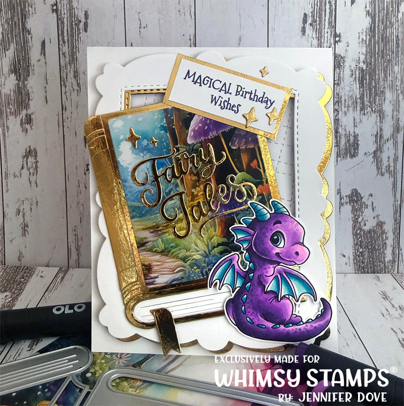 Book Die Set - Whimsy Stamps