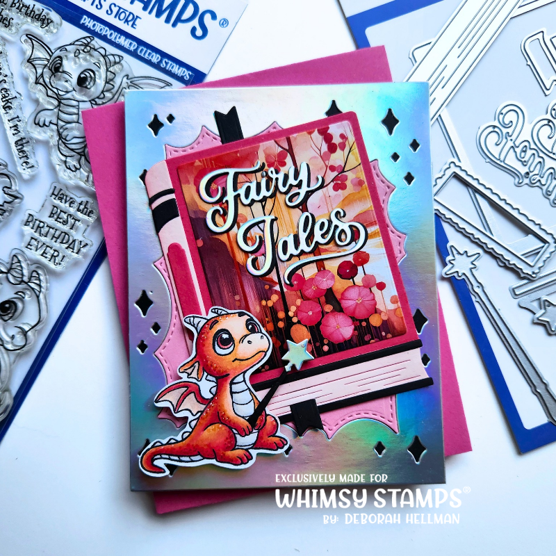 Book Die Set - Whimsy Stamps