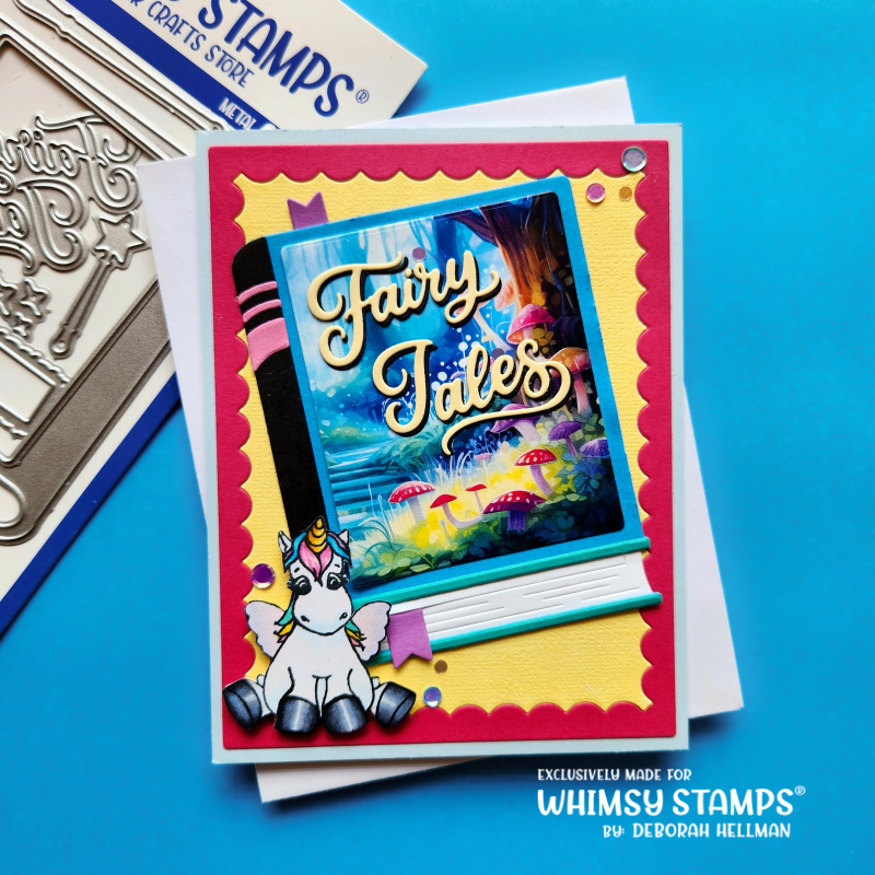 Book Die Set - Whimsy Stamps