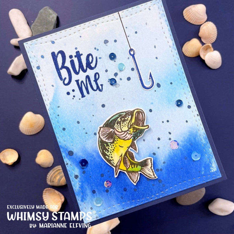 Bite Me Clear Stamps - Whimsy Stamps