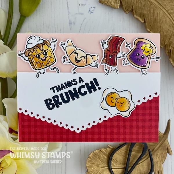 Brunch Buddies Clear Stamps - Whimsy Stamps