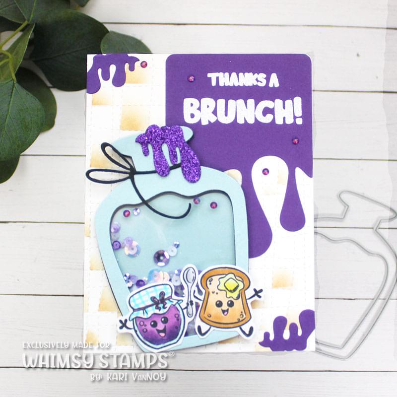Brunch Buddies Clear Stamps - Whimsy Stamps
