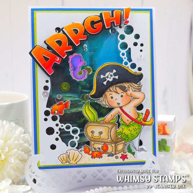 **NEW Bubbly Die - Whimsy Stamps