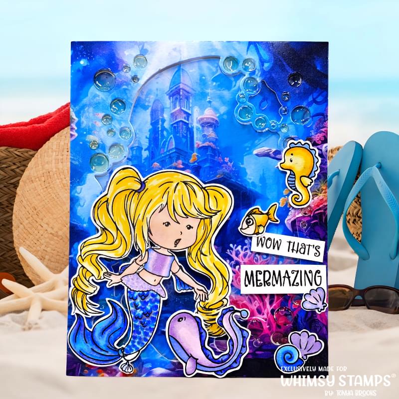**NEW Bubbly Die - Whimsy Stamps