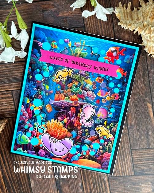**NEW Bubbly Die - Whimsy Stamps