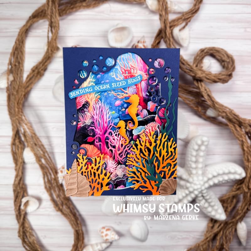 **NEW Bubbly Die - Whimsy Stamps