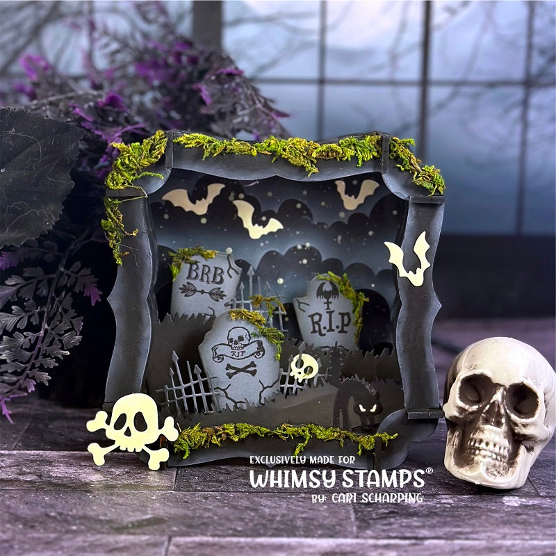 Build-a-Graveyard Die Set - Whimsy Stamps
