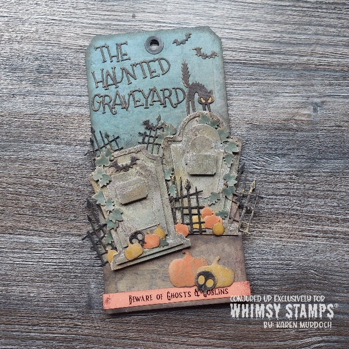 Build-a-Graveyard Die Set - Whimsy Stamps