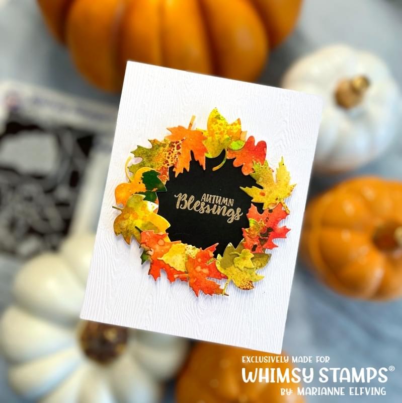 Build-a-Pumpkin Patch Die Set - Whimsy Stamps