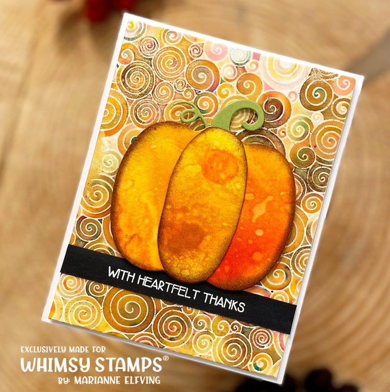 Build-a-Pumpkin Patch Die Set - Whimsy Stamps
