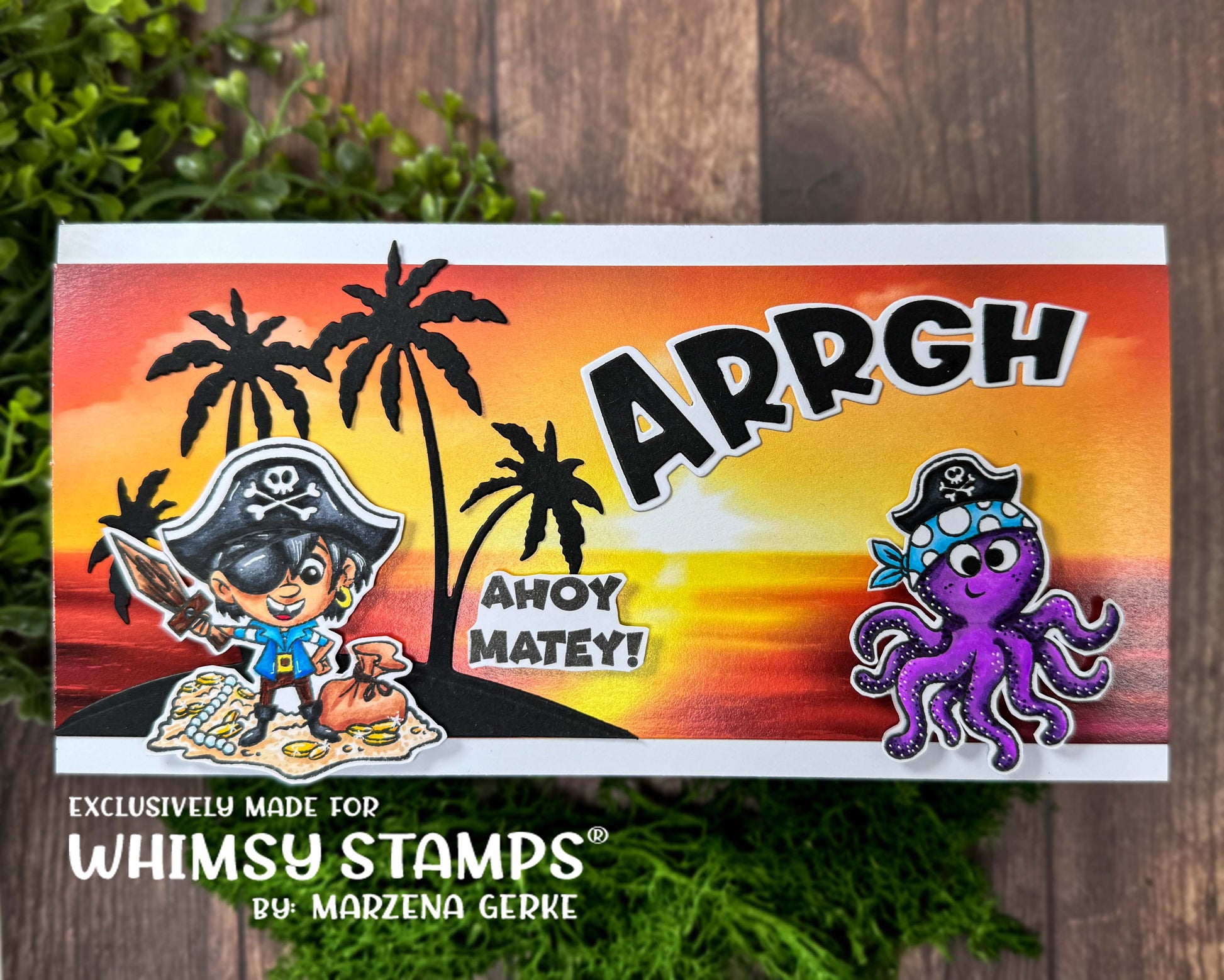 Build-an-Island Die Set - Whimsy Stamps