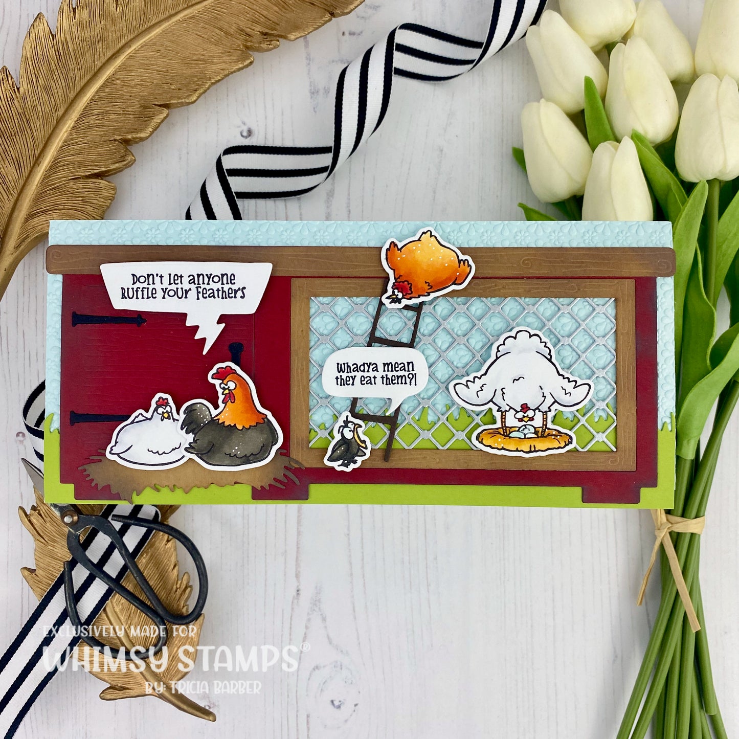 Butt Nuggets Clear Stamps - Whimsy Stamps