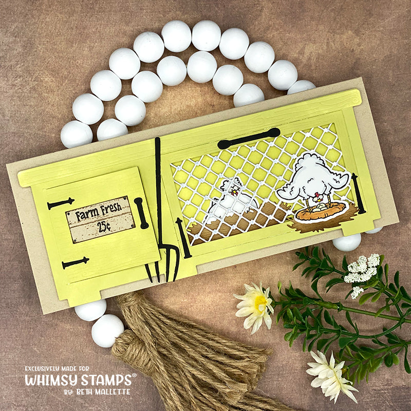Butt Nuggets Clear Stamps - Whimsy Stamps