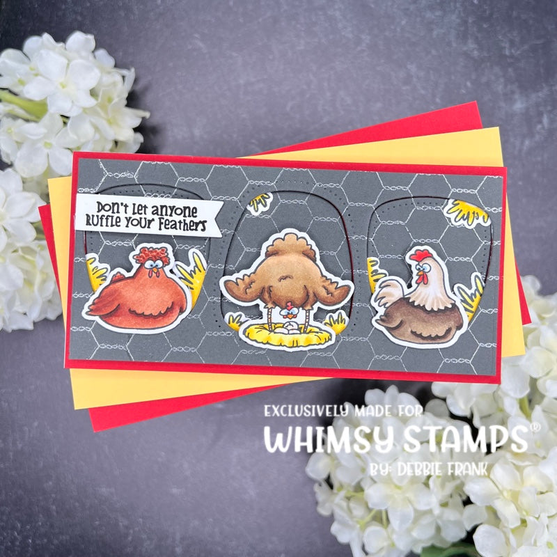 Butt Nuggets Clear Stamps - Clear Stamps - Whimsy Stamps