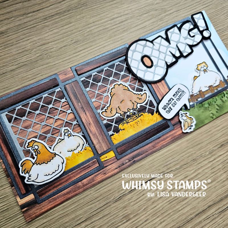 Butt Nuggets Clear Stamps - Clear Stamps - Whimsy Stamps