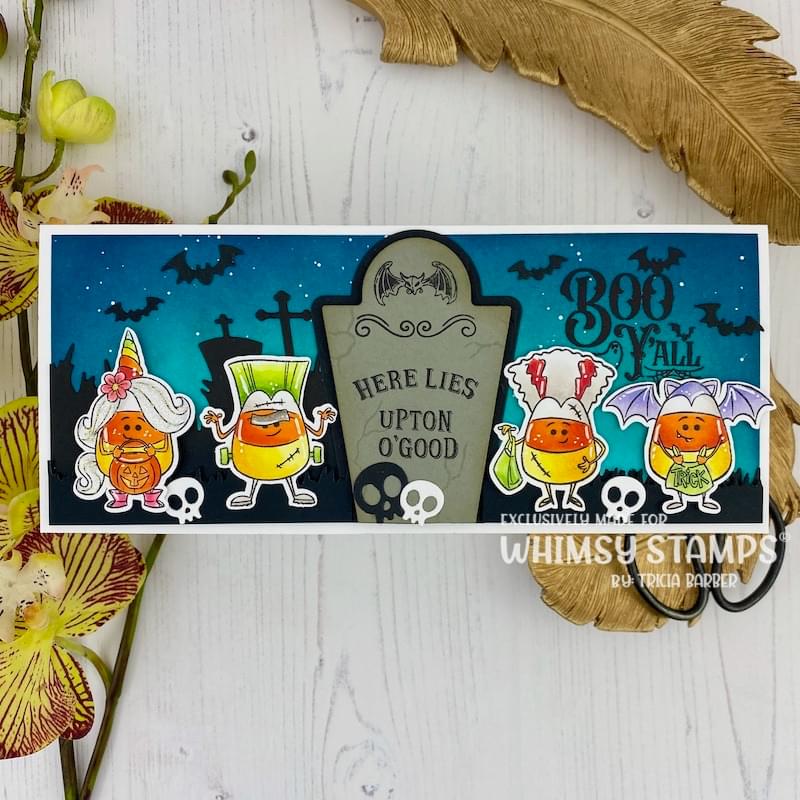 Home Sweet Haunted Home Clear Stamps - Whimsy Stamps