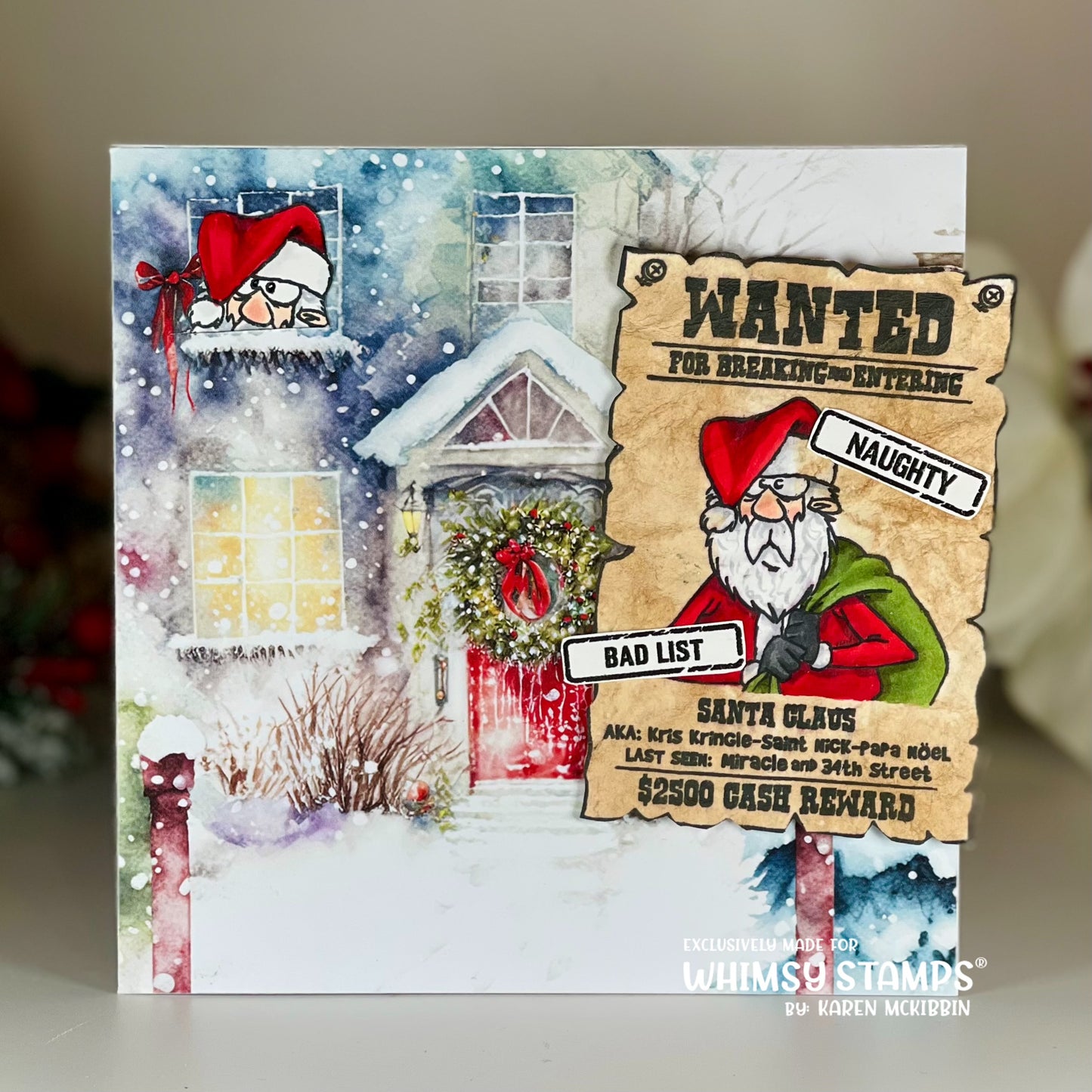 Christmas Convicts Clear Stamps - Whimsy Stamps