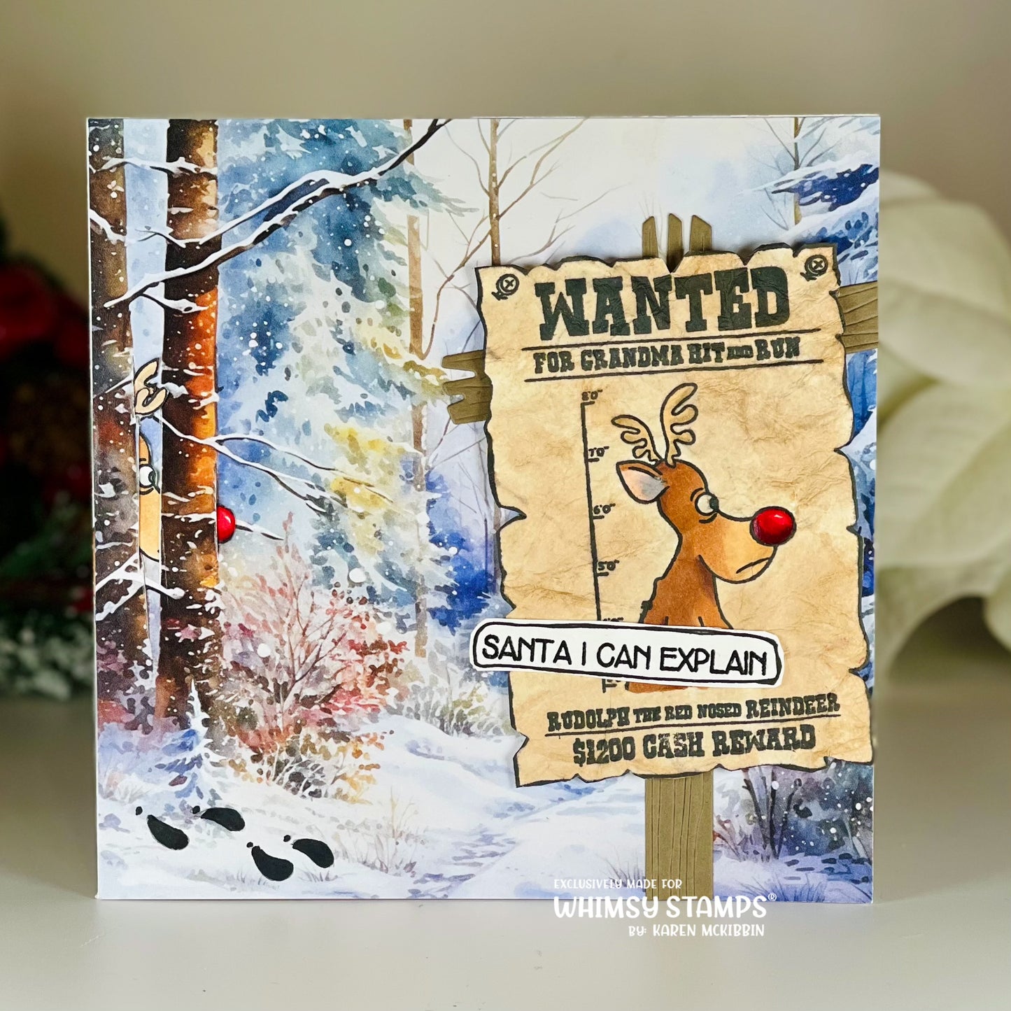 Christmas Convicts Clear Stamps - Whimsy Stamps