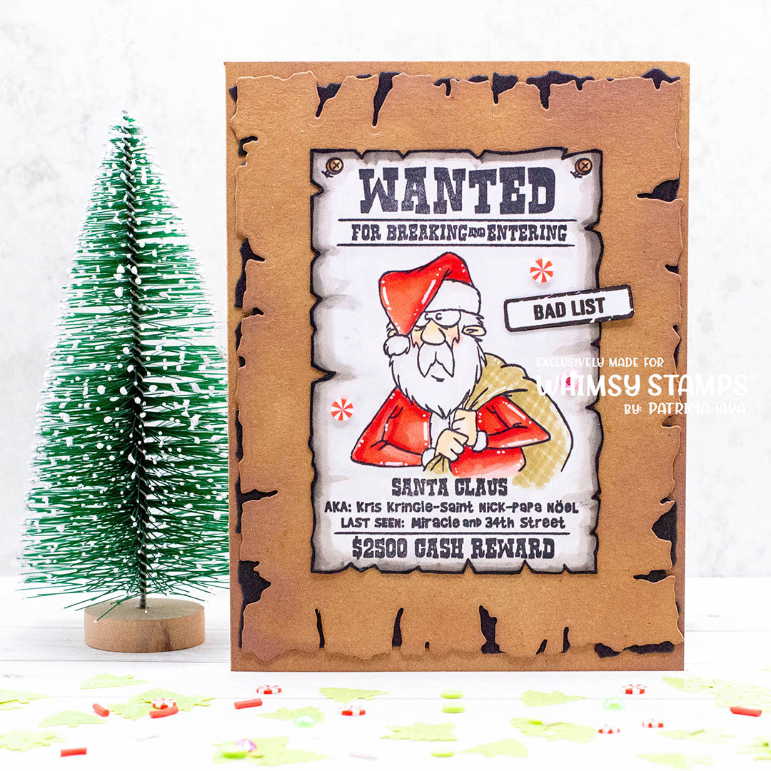 Christmas Convicts Clear Stamps - Whimsy Stamps