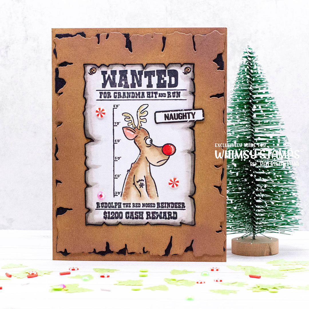 Christmas Convicts Clear Stamps - Whimsy Stamps