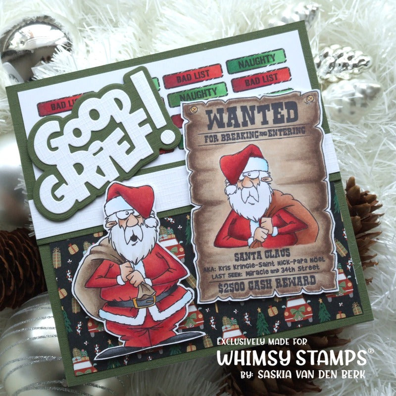 Christmas Convicts Clear Stamps - Whimsy Stamps