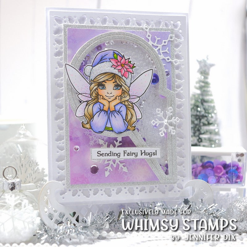 Christmas Fairy Wishes Clear Stamps - Whimsy Stamps