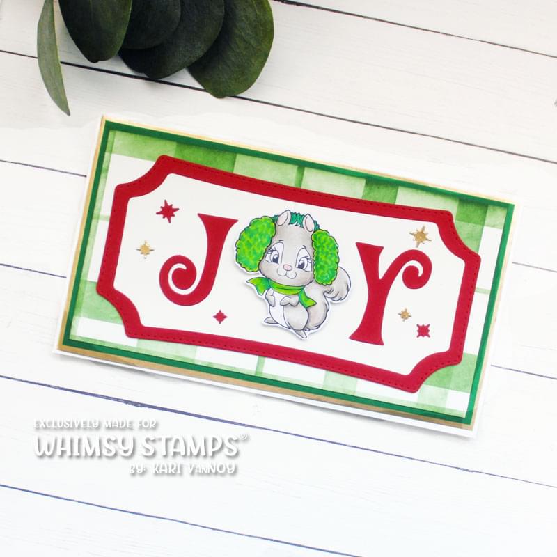 Christmas in the Woods Clear Stamps - Whimsy Stamps