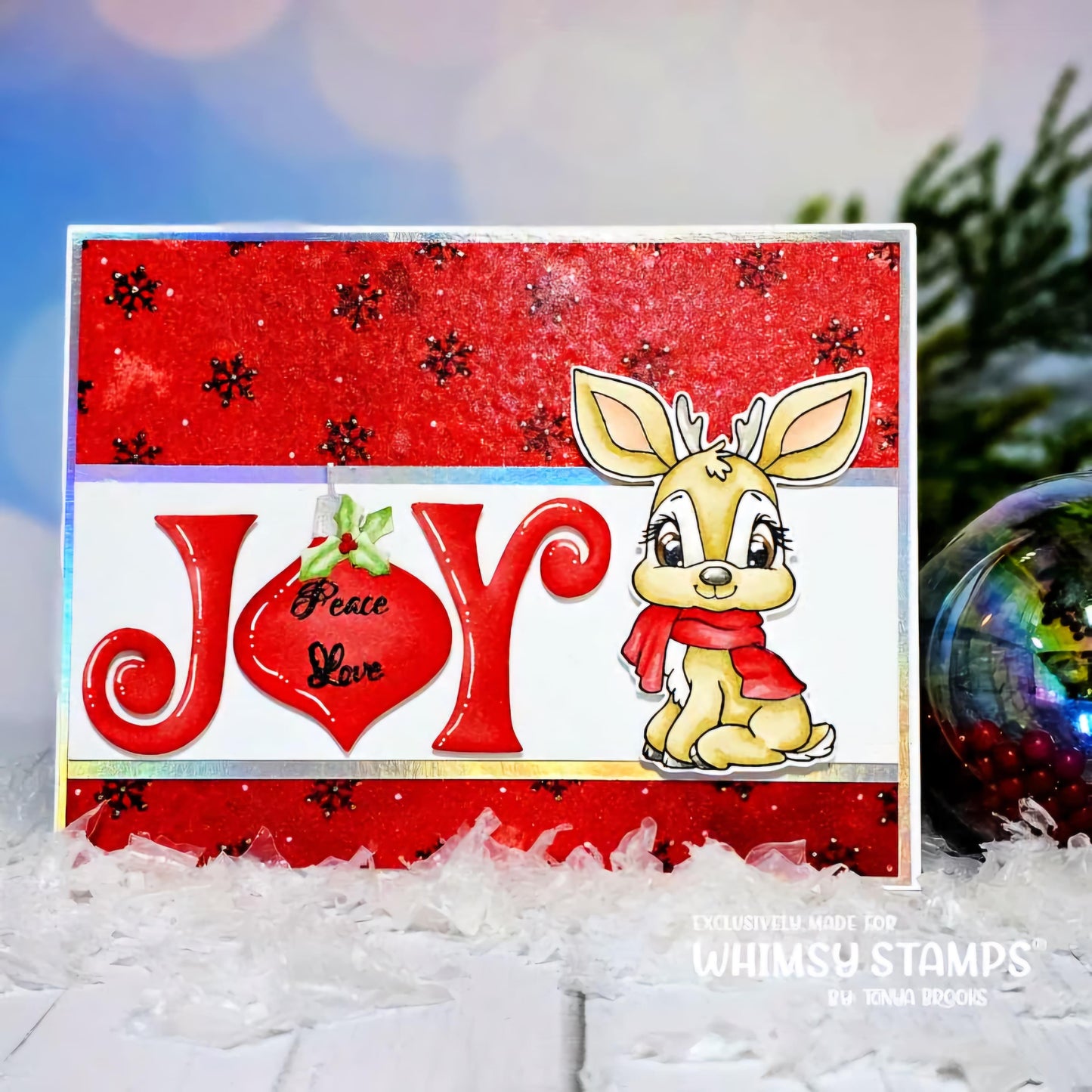 Christmas in the Woods Clear Stamps - Whimsy Stamps