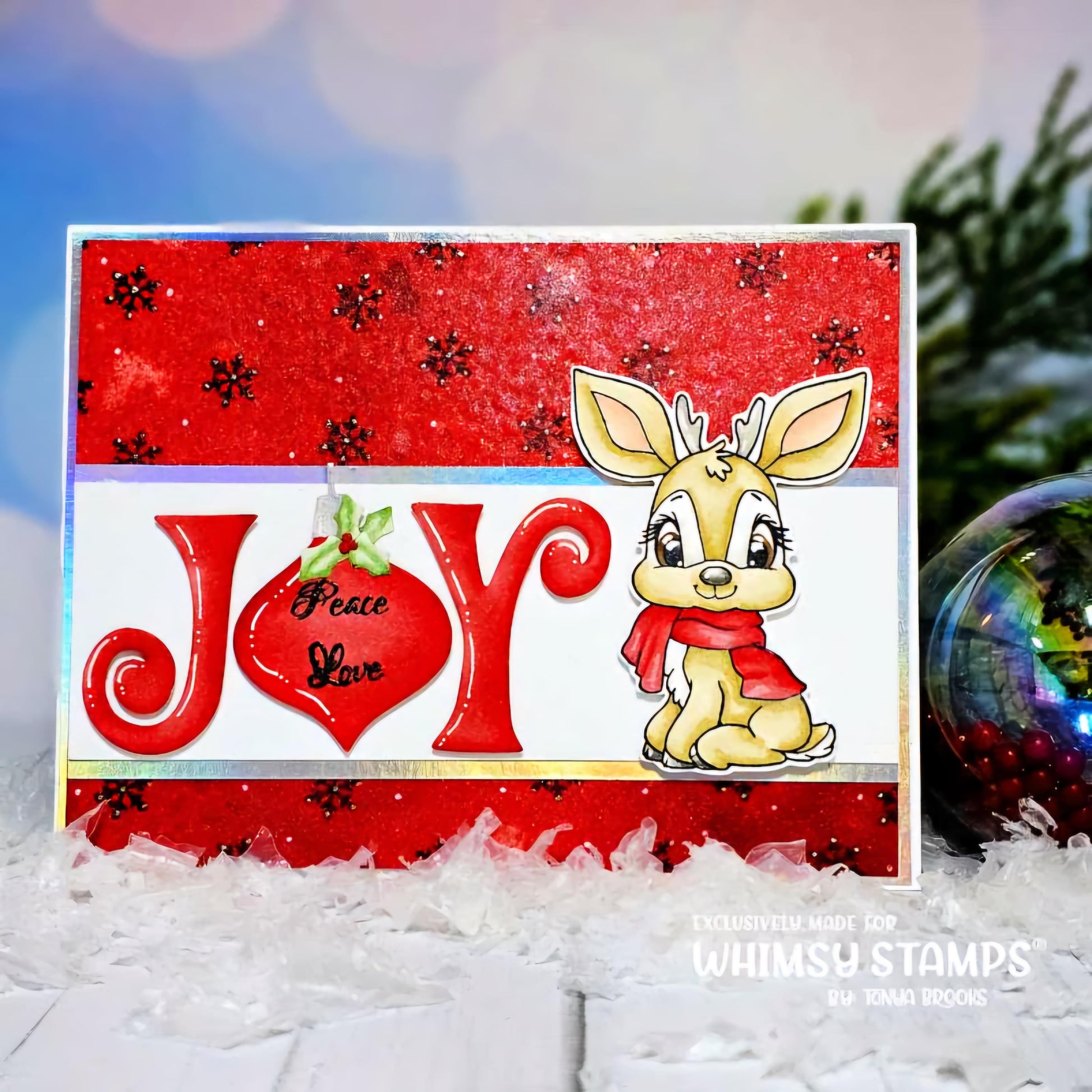 Christmas in the Woods Clear Stamps - Whimsy Stamps