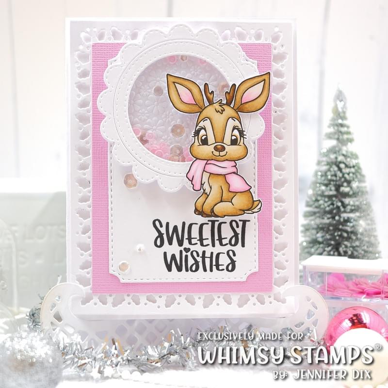 Christmas in the Woods Clear Stamps - Whimsy Stamps